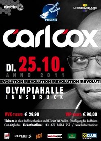 Carl Cox @Olympiaworld Innsbruck 
