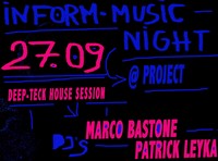 Inform Music Night@project space karlsplatz