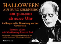 Halloweenparty Schloß Obernberg@Burggelände 