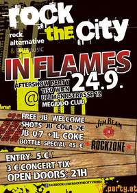 ROCKTHECITY - "In Flames Aftershowparty!"