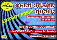 OPEN stage night@Coma-Bar