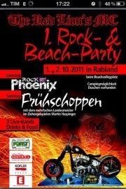 1.Rock & Beachparty des The Red Lion`s MC@Beachvolleyplatz Rabland