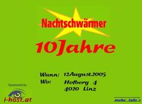 10 Jahre Nachtschwaermer@Nachtschwärmer