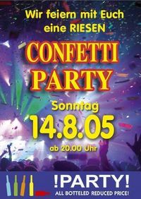 Confetti Party@Schatzi