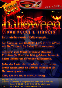 Sexy Halloween Party im Le Swing @Le Swing