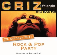 Rock&Pop Party mit CRIZ&Friends