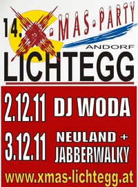14. X-MAS PARTY, Lichtegg@Reithalle Lichtegg