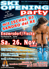 SKI OPENING PARTY@Volksheim Enzersdorf