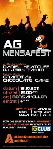 AG-Mensafest@Mensakeller - JKU