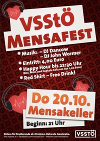 VSStÖ-Mensafest@Mensakeller, Johannes-Kepler-Universität Linz