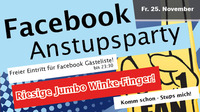 Facebook Anstupsparty