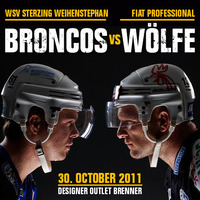 WSV Sterzing Broncos und der Fiat Professional Wölfe in Dob Brenner@Designer outlett Brenner