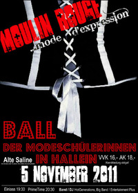 Moulin Rouge - Ball der Modeschülerinnen@Alte Saline