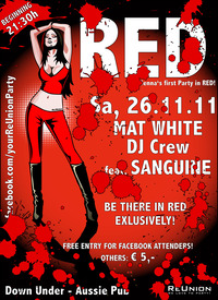RED - Vienna's first Party in RED