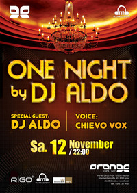 One Night by DJ Aldo@Orange