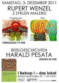 Vernissage und Lesung im Bebop 3.12.@bebop - das lokal 