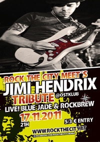 ROCKTHECITY feat. "Jimi Hendrix Tribute"@OST Klub