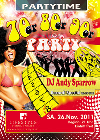 Partytime - 70er, 80er, 90er Party@Club Lifestyle