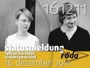 Lesung & Konzert "Statusmeldung" Fabian Burstein & Violetta Parisini