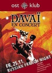 Russian-French Night Live:  Davai (Fr/Ru)@OST Klub