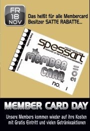 Member Card Day@Spessart