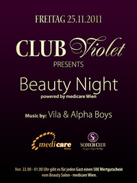 Club Violet pres. Beauty Night feat. Alpha Boys & Vila@Scotch Club