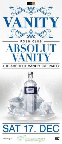 Absolut Vanity - The Absolut Vanity Ice Party@Babenberger Passage