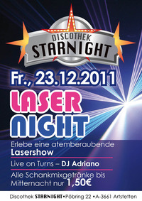 Laser Night by Clubcontrollerz@Diskothek Starnight