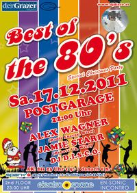 Best of the 80s + electro_space / Special Christmas Party@Postgarage