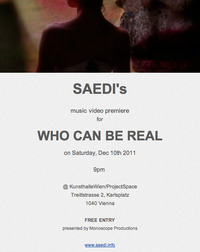 Saedi Video Release@project space karlsplatz