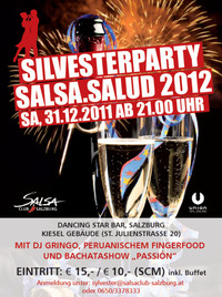 Salsa.Salud 2012  - Silvesterparty@Dancing Star Bar