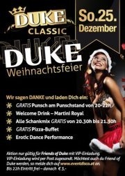 Weihnachtsfeier@Duke - Eventdisco