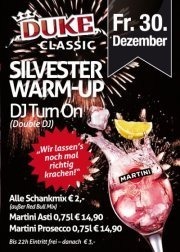 Silvester Warm Up@Duke - Eventdisco