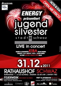 Energy präsentiert Jugendsilvester der Stadt Schwaz@Rathaushof