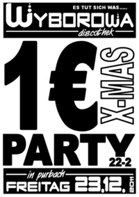 1 € X-Mas-Party