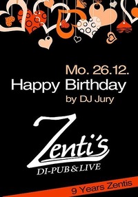 Happy Birthday 9 Years Zenti's