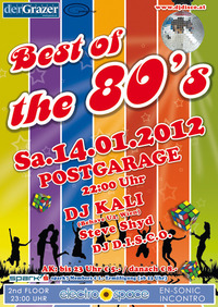 Best of the 80s + electro_space@Postgarage