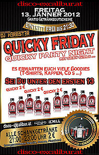 Quicky friday@Excalibur