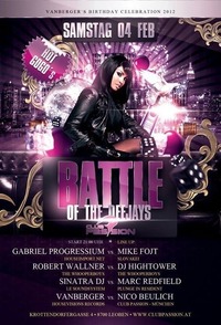 Battle of the Dj´s - vanberger´s Birthday bash 2012@Club Passion