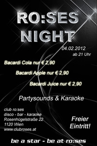 ro:ses night@ro:ses disco - bar - karaoke