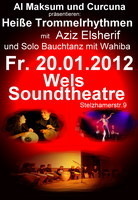 Al Maksum & Curcuna "Heiße Trommelrhythmen"@TheSoundTheatre