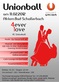 Unionball Bad Schallerbach 2012@Atrium - Veranstaltungszentrum