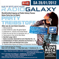 Party Treibstoff on Radio Galaxy@Vulcano