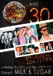 Klausi's Birthday Bash - Das Original wird 30!@Fifty Fifty