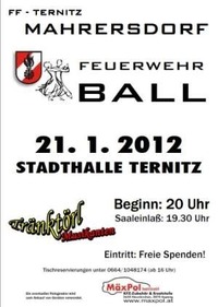 Ball der FF Ternitz Mahrersdorf@Stadthalle 