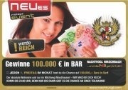 Gewinne 100.000 Euro in Bar!