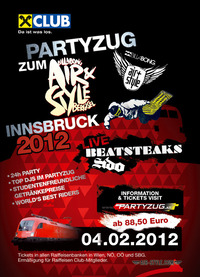 Raiffeisen Club - Party Zug zum Air & Style