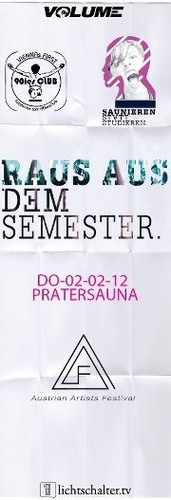 Saunieren statt Studieren & 90ies Club