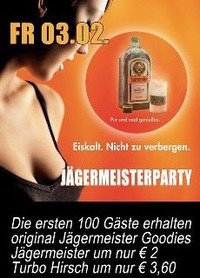 Jägermeisterparty@Fledermaus Graz