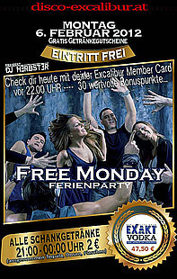 Free Monday@Excalibur